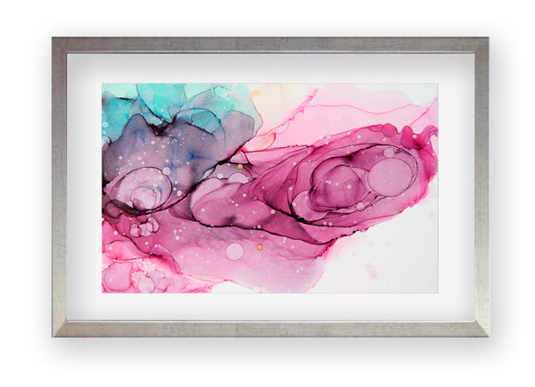 Alcohol Ink Morado