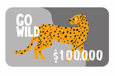 Gift Card "GO WILD"