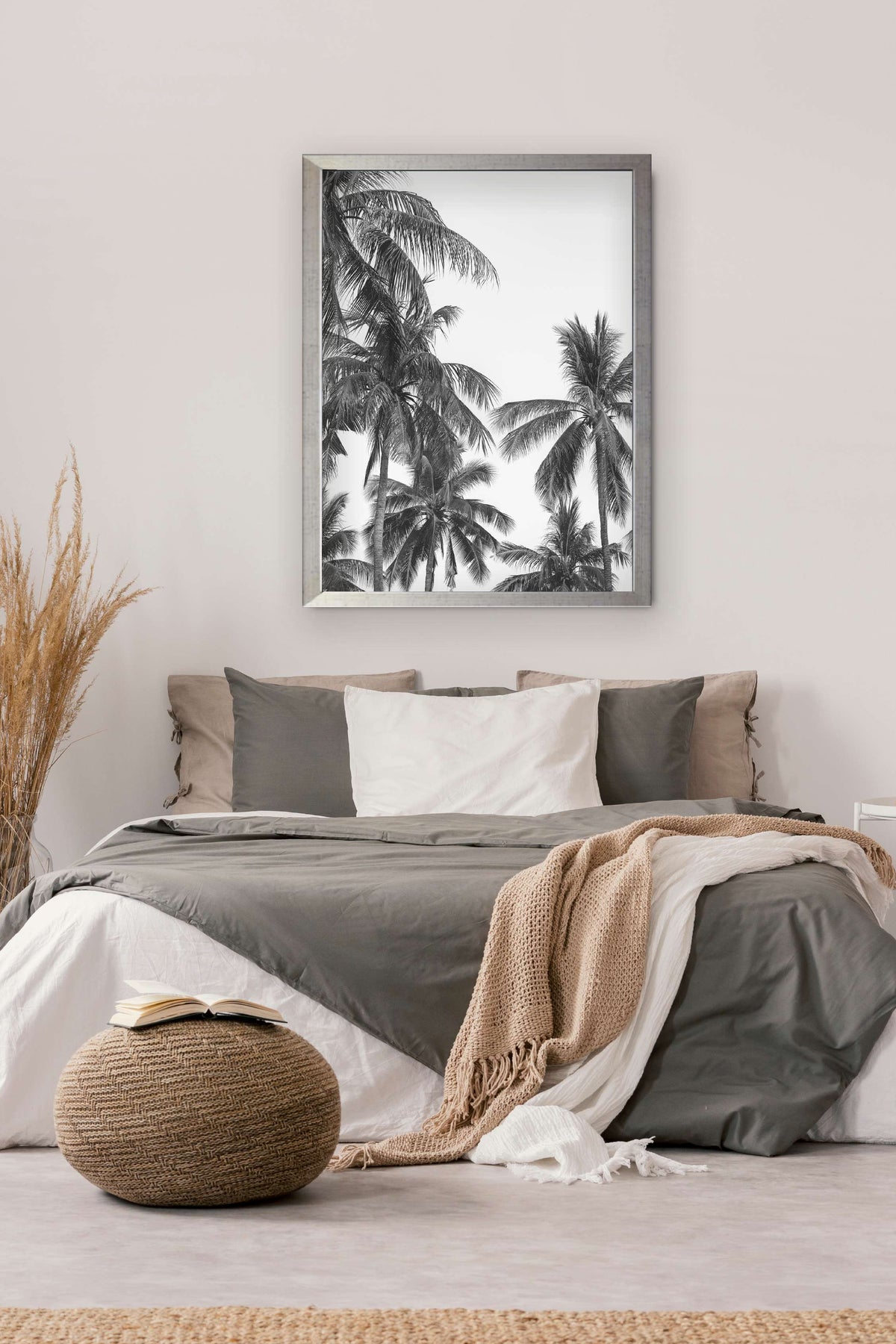 Palmera Blanco y Negro