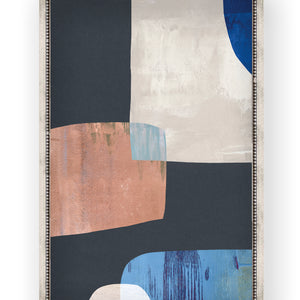 Abstracto Coral Blue