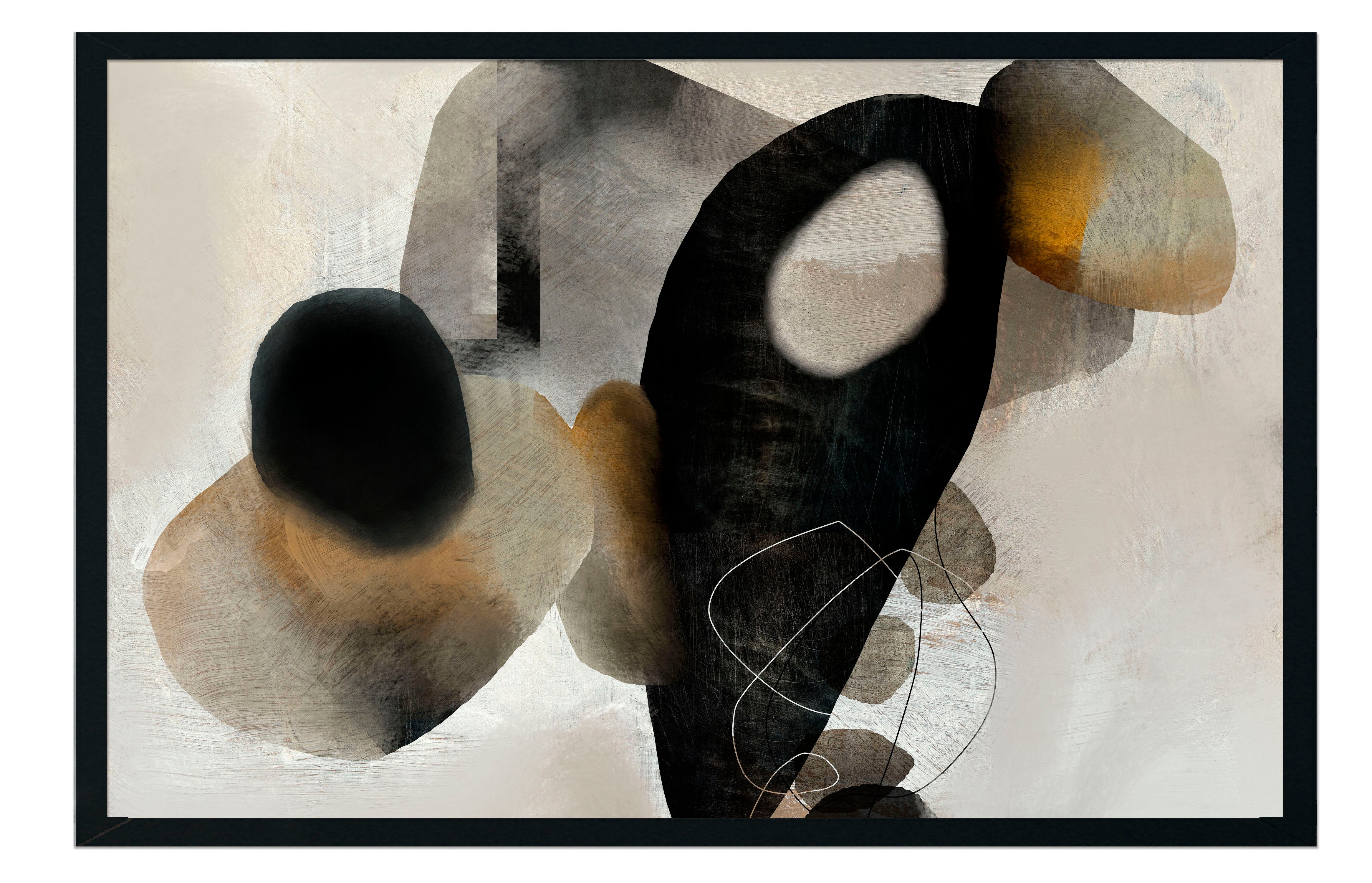 Abstracto piedras lunares - XL