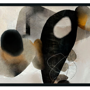 Abstracto piedras lunares - XL