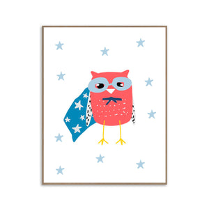 Pájaro Superhéroe Rojo