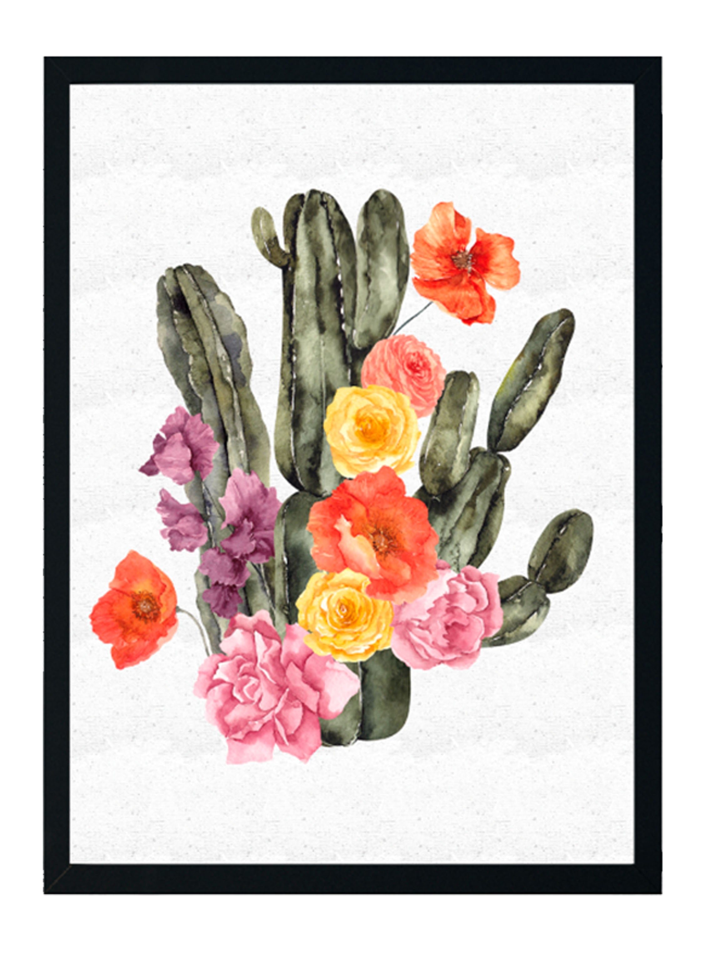 Cactus con flores 3