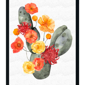 Cactus con flores 4