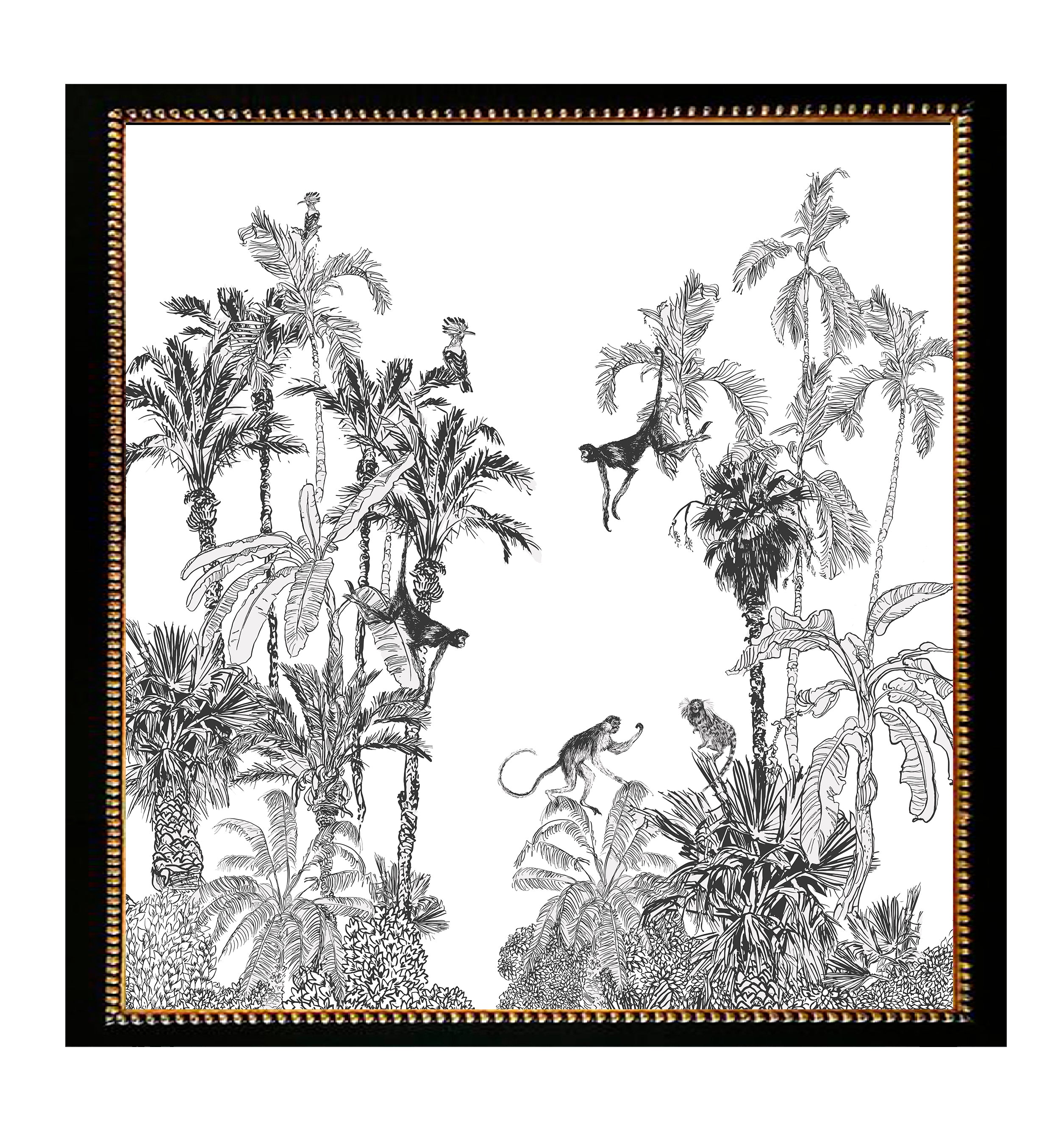 Jungla Blanco y Negro I