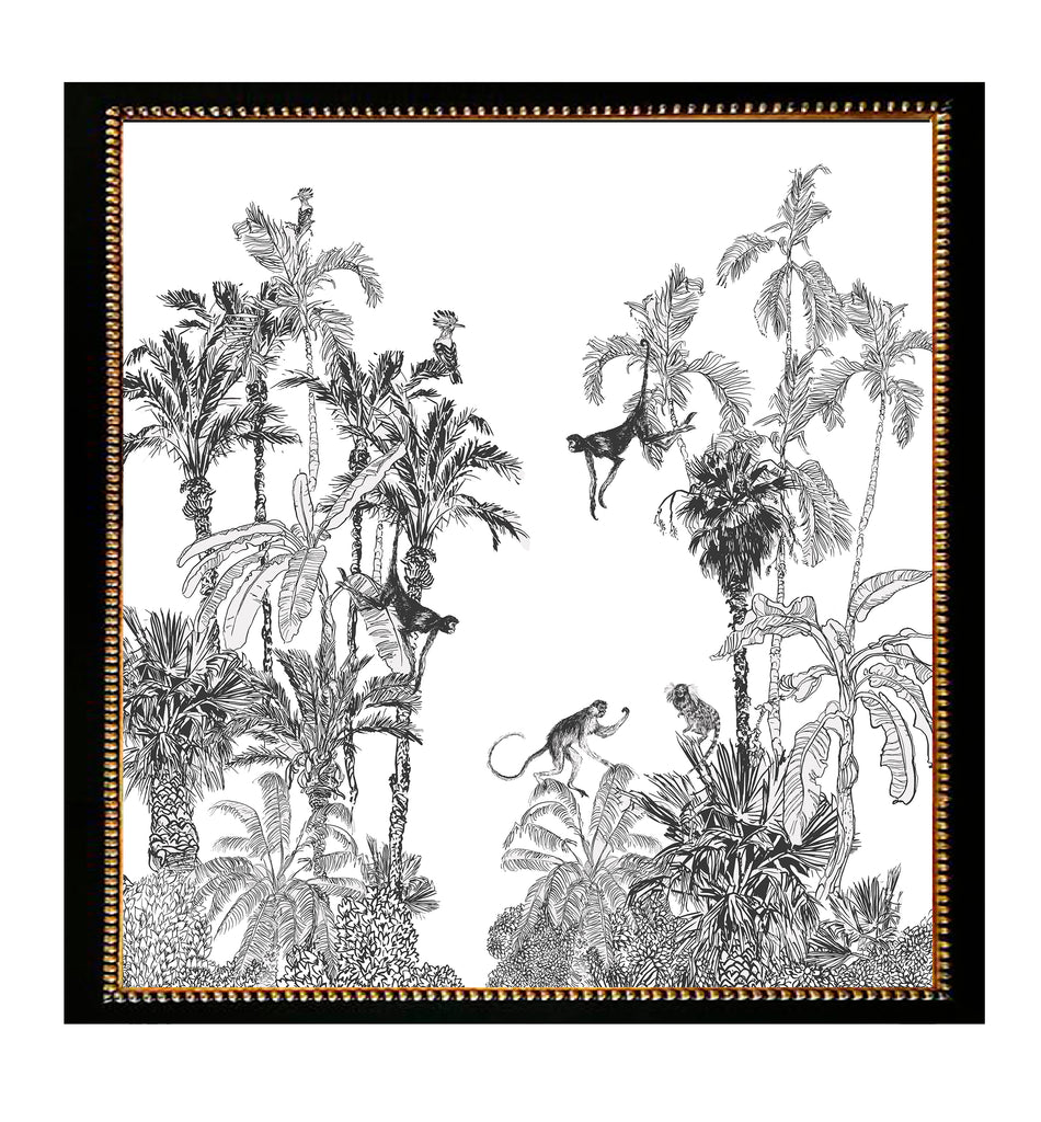 Jungla Blanco y Negro I