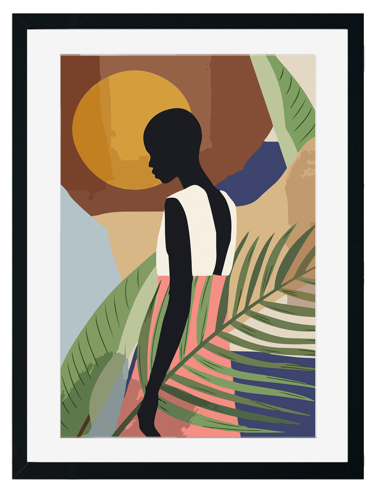 Mujer paraíso I