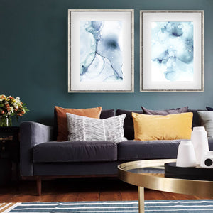 Alcohol Ink Celeste I