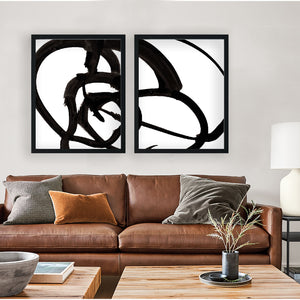 Dupla esferas negras