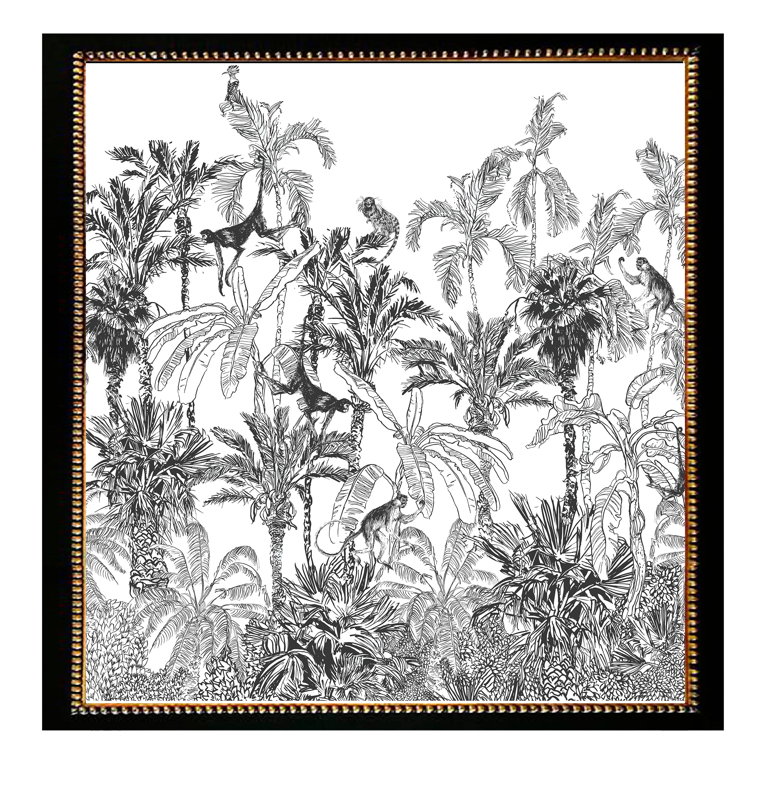 Jungla blanco y negro II